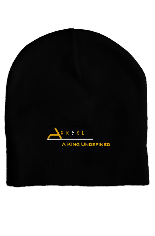 AKSEL skull cap black & gold