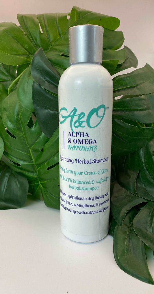 Hydrating Herbal Shampoo A&O Alpha & Omega Naturals